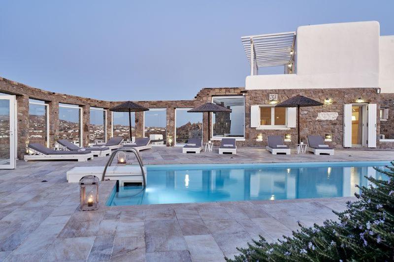 Villa Petrolefko By Ethos Hospitality Орнос Экстерьер фото